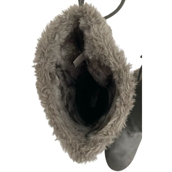 Rampage Women's Faux Fur Suede Knee High Fashion Boots size 7m - Picture 7 of 11